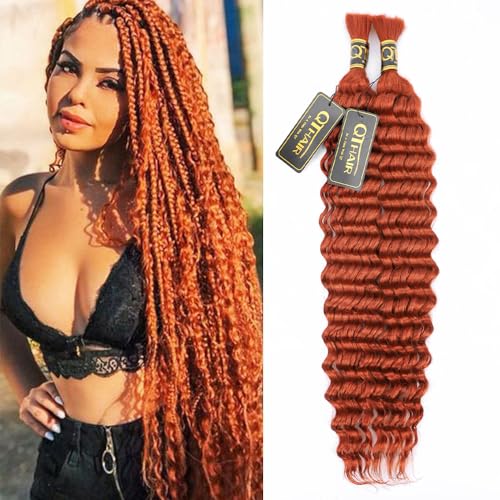 24 Inch Deep Wave Hair Braiding Extensions for Stylish, High Quality Looks