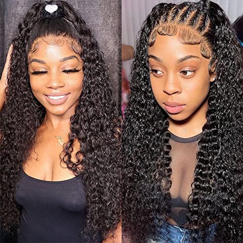 Deep Wave Human Hair Lace Front Wig - Image 2