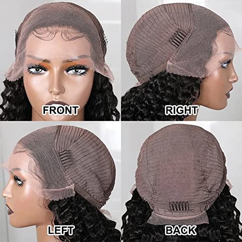 Deep Wave Human Hair Lace Front Wig - Image 5