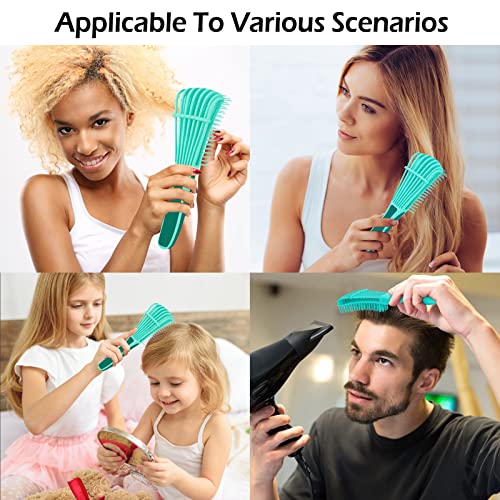 Denman Complete Hair Brush Set for All Hair Types Durable 5 Piece Collection - Image 3