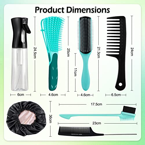 Denman Complete Hair Brush Set for All Hair Types Durable 5 Piece Collection - Image 2