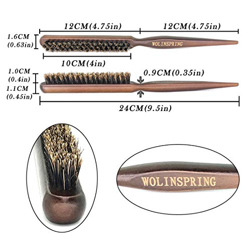 Dona Detangling Hair Brush for Smooth, Tangle-Free Hair, Pink, Lightweight Design - Image 6