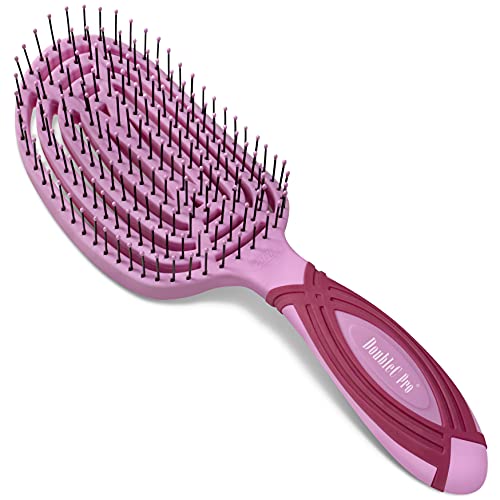 Disney Princess Magical Detangling Hair Brush Set for Girls