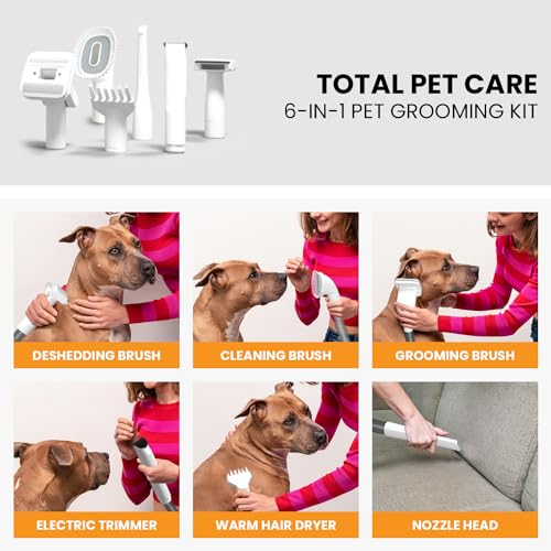 Dog dryer brush for quick and easy grooming. - Image 3