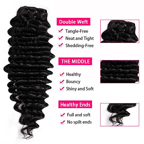 Double Weft Human Hair Extension: High Quality Hair Pieces - Image 3
