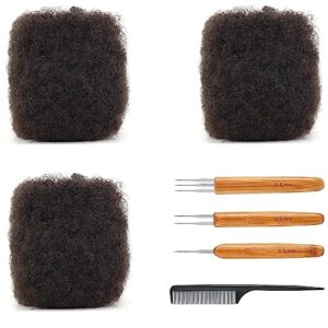 Dreadlocks made from human hair.