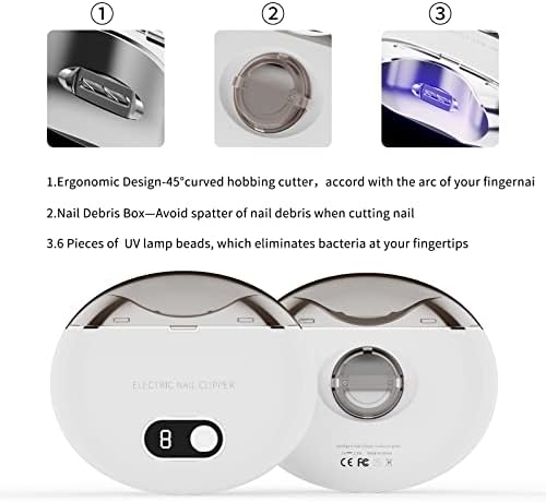Electric nail clippers for quick and easy trimming. - Image 4