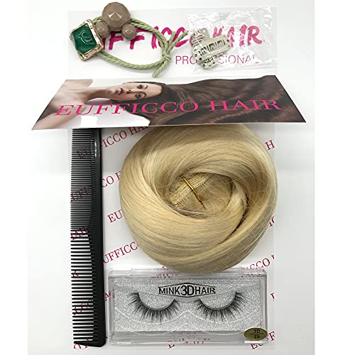 Extra Thick 20 Inch Clip-In Hair Extensions for Added Volume and Length - Image 4