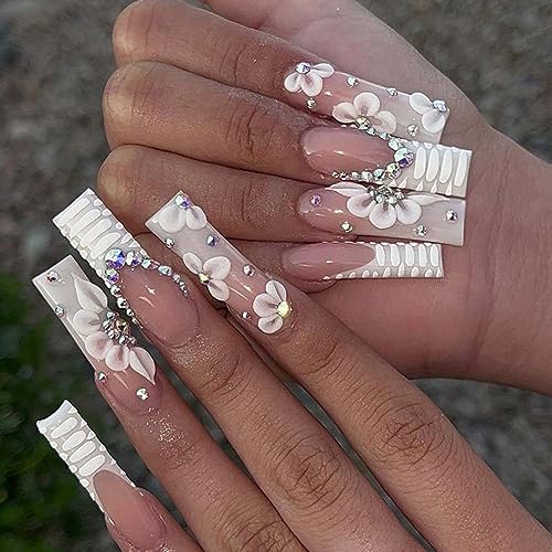 Floral Gel Nail Designs