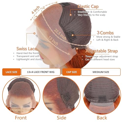 ?Ginger Human Hair Wig ? Short Version? - Image 4