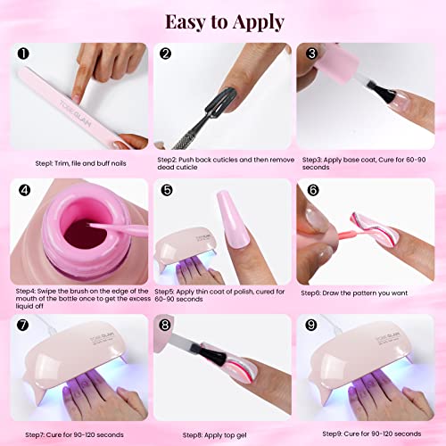 Glam Gel Polish: Long-lasting, vibrant colors for nails. - Image 7