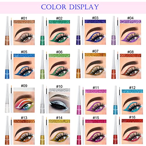 Sparkling Glitter Liquid Eyeliner for Mesmerizing Eye Looks - Image 6