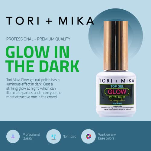 Glow-in-the-dark acrylic nails for a fun nighttime look. - Image 2