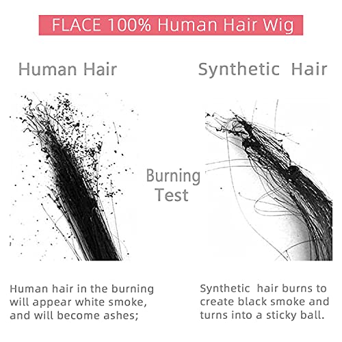 Gray human hair wig, short length. - Image 7