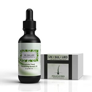 Hair serum blocks DHT to prevent hair loss.