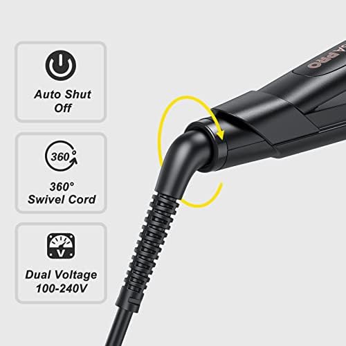 Professional Ceramic Flat Iron and Powerful Blow Dryer Styling Set - Image 6