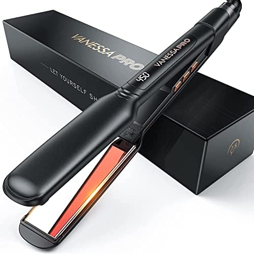 Professional Ceramic Flat Iron and Powerful Blow Dryer Styling Set - Image 7