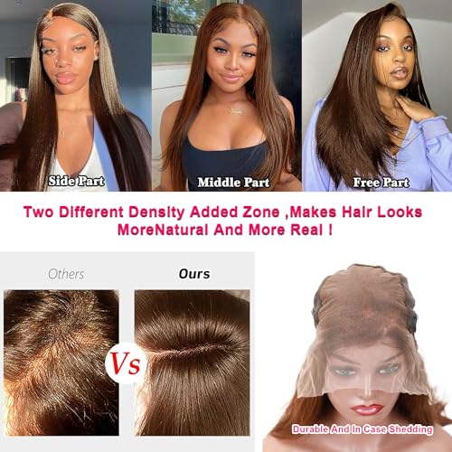 Premium Human Hair Wig Comfortable Wear Natural Look Leading Brands 18 Inch - Image 3