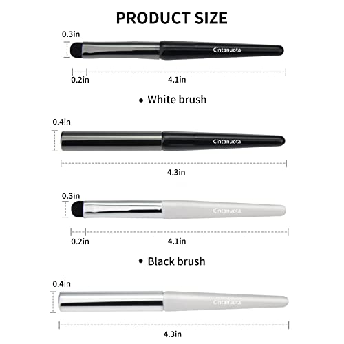 High-quality natural hair lip brush for precise application. - Image 4