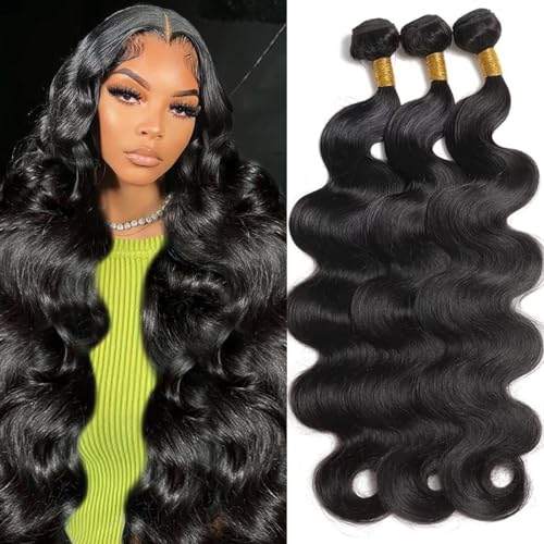 High-quality virgin human hair bundle.