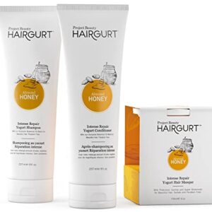 Nourishing Honey Hair Conditioner Mask, 12 oz, Deep Moisture and Softness Treatment