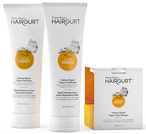 Nourishing Honey Hair Conditioner Mask, 12 oz, Deep Moisture and Softness Treatment