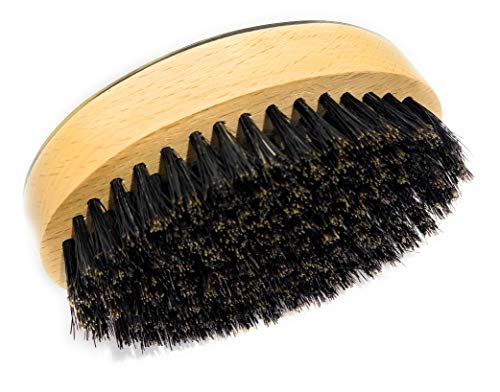 Horse Hair Brush with Natural Bristles for Grooming - Ideal for All Coat Types - Image 4