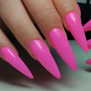 Hot Pink Gel Polish