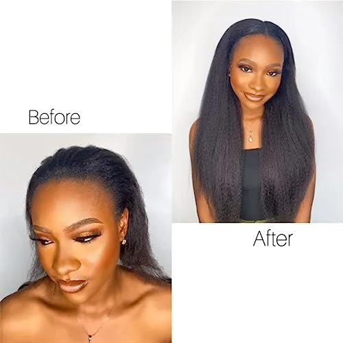 Human hair clip-in extensions for easy styling. - Image 7