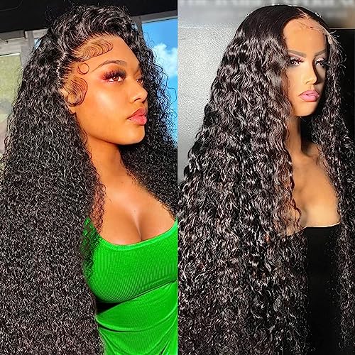 Human Hair Deep Part Lace Front Wig