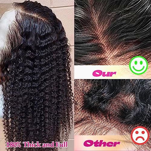 Human Hair Deep Part Lace Front Wig - Image 4