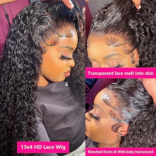 Human Hair Deep Part Lace Front Wig - Image 2