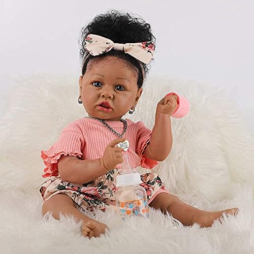 Human hair doll crafted with care.