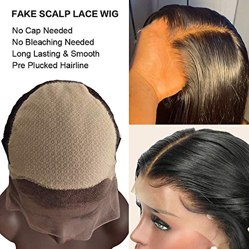 ?Human Hair Fake Scalp Wig? - Image 2