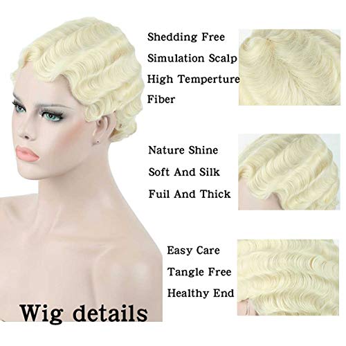 ?Human Hair Finger Wave Wig? - Image 4