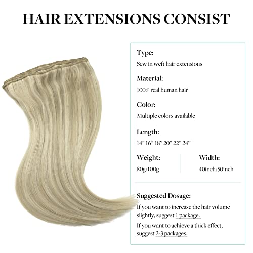 Human Hair Sew In Extension Installation - Image 2