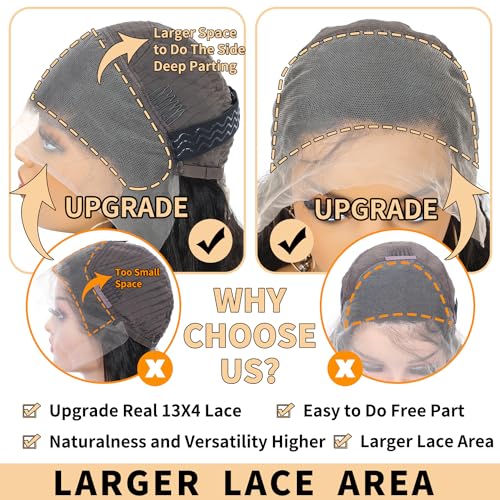 Human hair wig with cap weave design. - Image 4