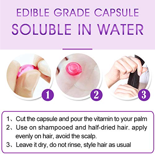 Instant repair hair serum with pro vitamin formula. - Image 5