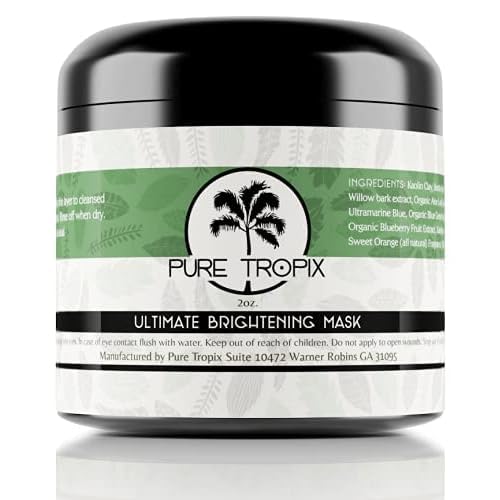 Nourishing Kaolin Hair Mask, Revitalizing Formula, 8 oz Capacity