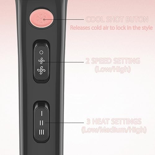 Keratin Infused 1875 Watt Blow Dryer for Smooth, Frizz-Free Hair - Image 7