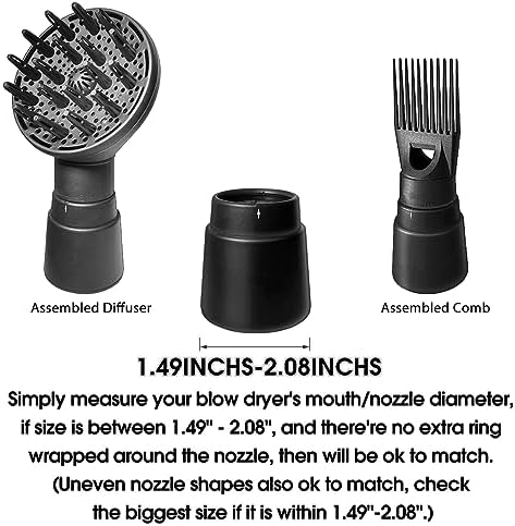 Keratin Infused 1875 Watt Blow Dryer for Smooth, Frizz-Free Hair - Image 4