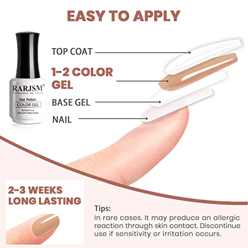 Khaki Gel Nail Polish 15ml - Trendy Long-Lasting Wear - Image 8