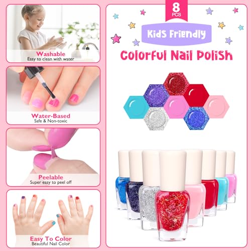 Kid-friendly nail polish for safe and fun playtime. - Image 2