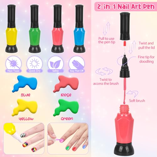 Kid-friendly nail polish for safe and fun playtime. - Image 4