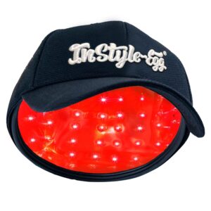 Laser Hair Growth Brush with Red LED Light Therapy for Thicker, Healthier Hair