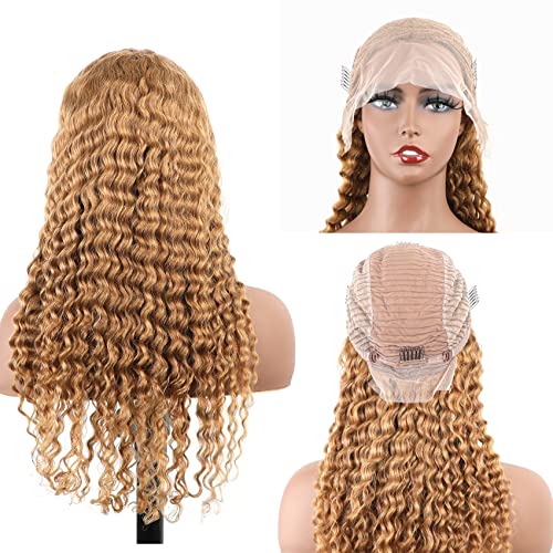 18 Inch Light Brown Human Hair Wig - Natural Look & Feel, Medium Size - Image 2