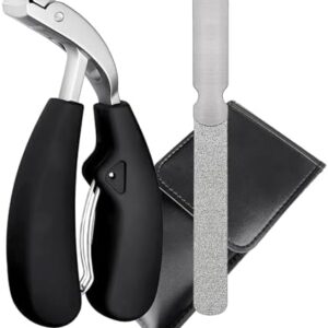 Nail clippers with diamond coating for precision cutting.