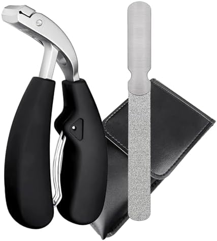 Nail clippers with diamond coating for precision cutting.