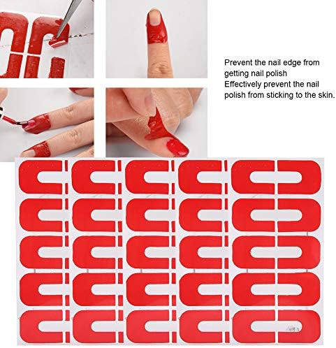10 Count Pack Nail Polish Shields for Easy Application and Nail Protection - Image 2