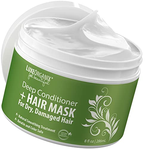 Natural hair mask for deep conditioning.